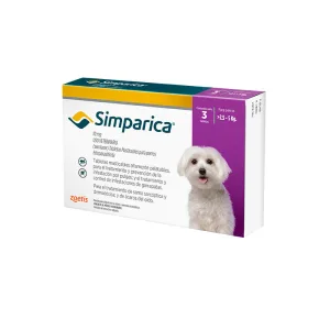 SIMPARICA ECTOPARASITICIDA PERROS 10MG
