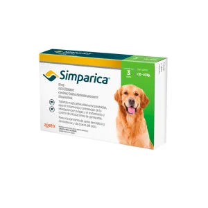 SIMPARICA ECTOPARASITICIDA PARA PERROS 80MG