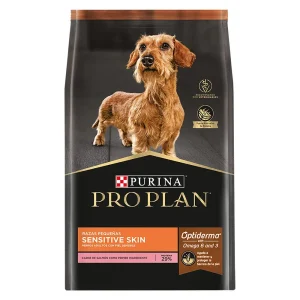 PRO PLAN ADULTO SENSITIVE SKIN OPTIDERMA RAZA PEQUEÑA 3KG