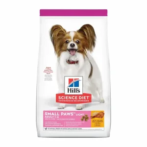 HILLS SCIENCE DIET CANINE SMALL PAWS LIGHT 4.5LB
