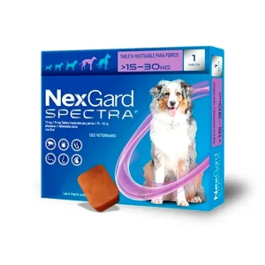 NEXGARD SPECTRA PERRO GRANDE 15 A 30KG