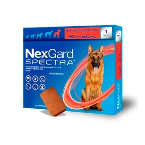 NEXGARD SPECTRA PERRO XG 30 A 60KG