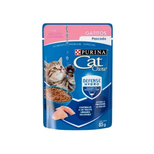 CAT CHOW SOBRE GATITO PESCADO 85GR