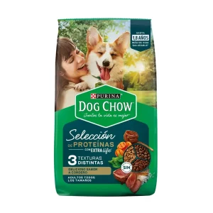 DOG CHOW ADULTO SELECCION DE PROTEINAS CORDERO 3.75KG Y 10KG