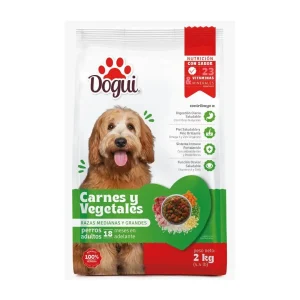 DOGUI PERRO ADULTO CARNE Y VEGETALES 18KG (39.6LB)