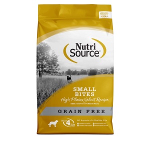 NUTRISOURCE PERRO LIBRE DE GRANO RAZA PEQUEÑA RES, TRUCHA Y PAVO